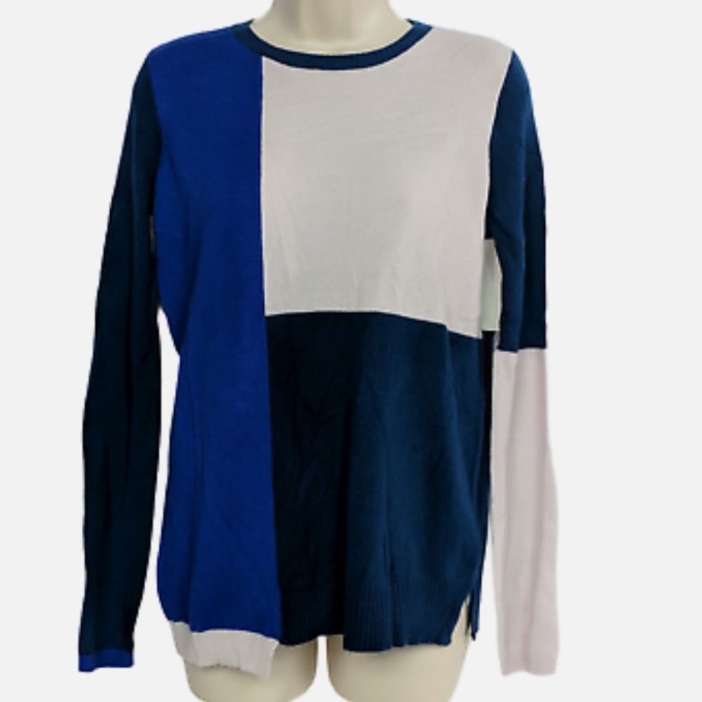 Duffy multicolor cashmere sweater, size S